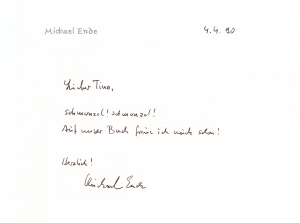 Michael Ende Brief Kopie